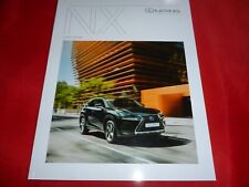 Brochure LEXUS NX 300 NX 300h