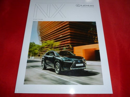 Brochure lexus 300 300h - brochure, nx