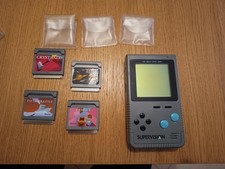 WATARA SUPERVISION SUPER VISION + 4 Giochi Interamente FUNZIONANTE Da Collezione