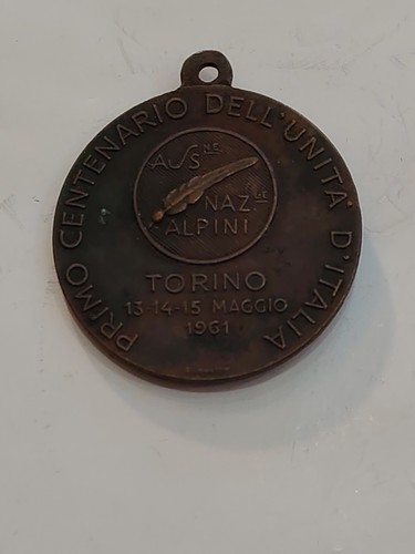 Medaglia alpini 1961 raduno - 1961,