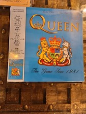 QUEEN the game tour 1981 lp 
