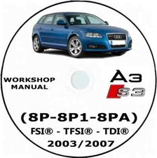workshop manual AUDI A3,AUDI