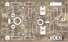c.s. LX429 nuova ELETTRONICA Bongo elettronico con due ua741 Musicale LX 429 nE