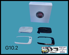 NUOVO ORIGINALE PRODUTTORE DI APPARECCHIATURE ORIGINALI FIAT TIPO EFFETTO VENATURA LEGNO BIANCO E NERO COPRICHIAVI 50927850-1