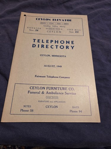 Elenco telefonico ceylon - telefonico,