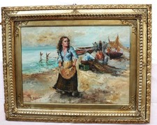 Dipinto Olio su Tela "Il Mare"