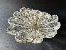 🟠 Elegante conchiglia scultorea in vetro di Murano Archimede Seguso Anni 60
