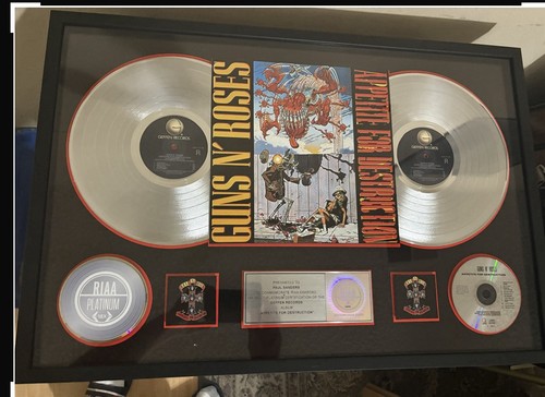 Guns roses 18x multiplatinum - roses,