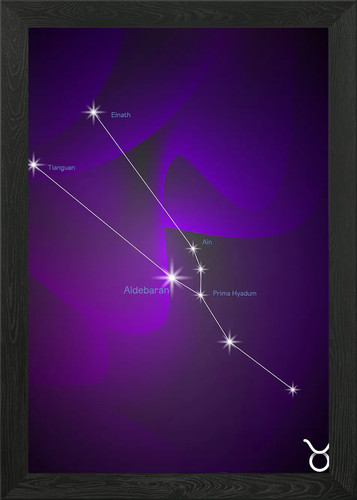 Mappa via lattea incorniciata - lattea,