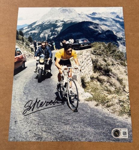 Foto firmata eddy merckx - eddy,