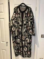 ZARA Cardigan lungo lavorato a