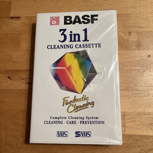 Basf vhs cleaning cassette - cleaning,