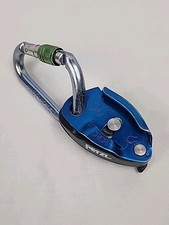 Petzl GriGri Dispositivo di Assicurazione con Moschettone di Bloccaggio Trango Blu