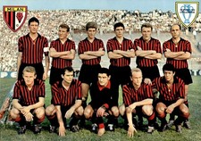 Cartolina calcio formazione