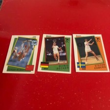 Figurine originali Panini Supersport 1986 Bubka Becker Edberg