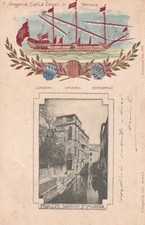 Venezia - Palazzo Sanudo - S. Marina - Loredan Grimani Barbarigo - fp vg 1900