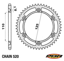Corona 43 Denti Passo 520