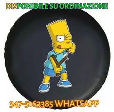 Copri Ruota di Scorta FUORISTRADA THE SIMPSON BART FIONDA 4X4 JEEP