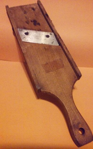 Affettatrice vintage legno - vintage, in