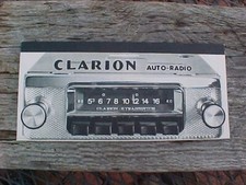 Circa 1967 Clarion Auto Radio