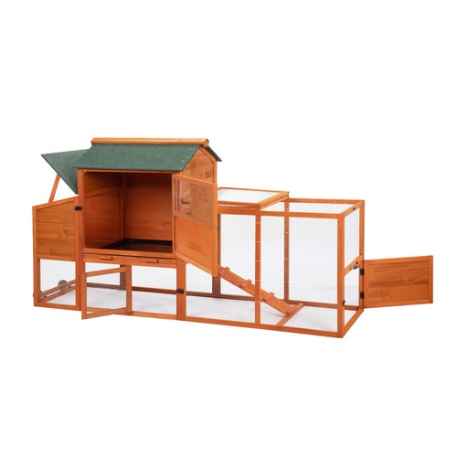 Portable mobile chicken - mobile,