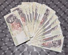 Lotto di 25 Banconote da