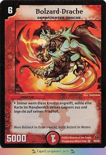 Drago bolzard duel masters - drago,