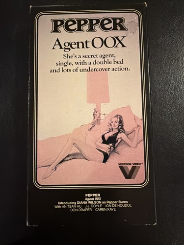 Pepper agent 00x vhs vestron - pepper,