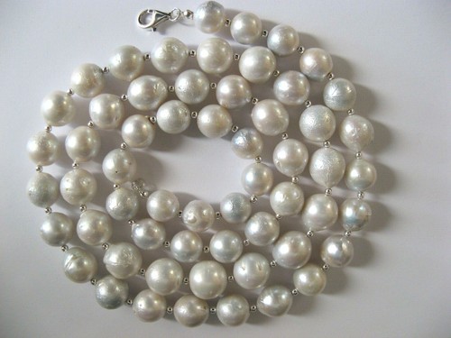 Collana perle scaramazze - collana,