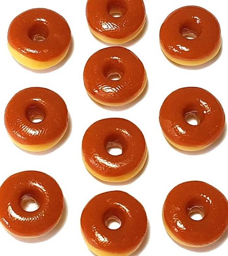 100 ciambelle caramellate - , in