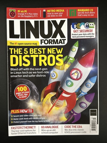 Linux format magazine issue - linux,