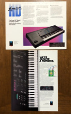 E-mu Emu Emax HD EMAX II Sampler Brochure di vendita originali