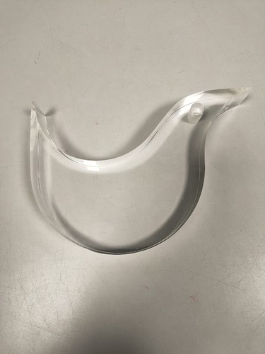 Scultura uccello lucite - scultura,