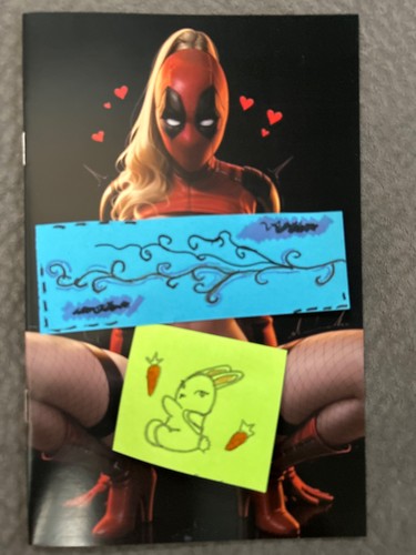 Keys comics lady - lady, deadpool-c