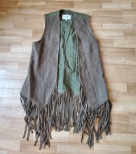 Gilet à frange boho festival