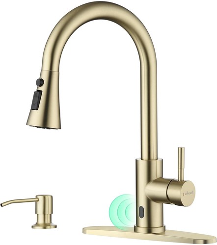 Rubinetto cucina oro - rubinetto,