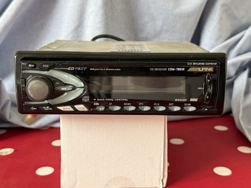 Alpine cdm 7861r autoradio - alpine, cd