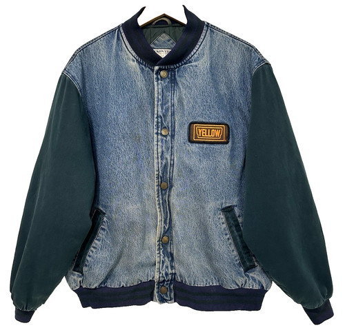 Giacca denim vintage anni - l/xl,