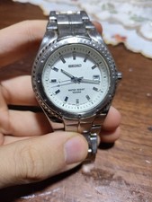 Seiko Quartz Water Resist 100M, Orologio Uomo Da Polso Anni 90