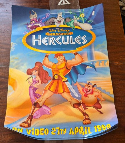 Disney hercules vhs release - disney,