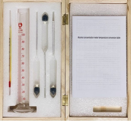 Set alcol meter - set, 0-100%