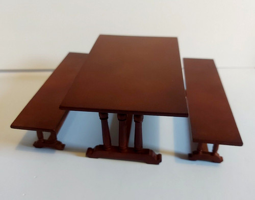 Tavolo con panche - panche, in