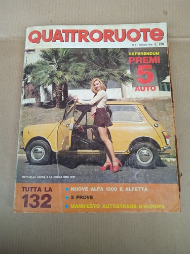 Rivista quattroruote maggio - rivista,