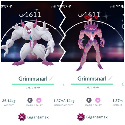 Shiny grimmsnarl gigantamax - shiny,