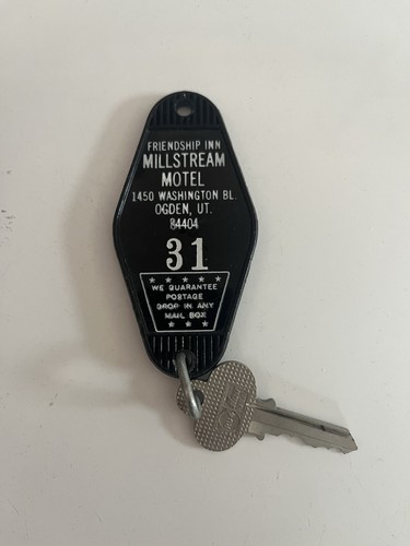 Vintage motel room - room, key