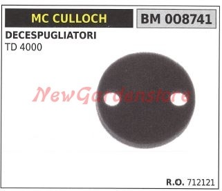 Filtro aria culloch - mc,
