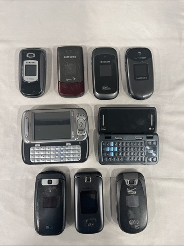 Lotto flip phone - 9, vari