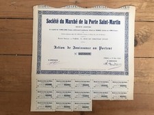 MARCHE DE LA PORTE SAINT MARTIN (G1)