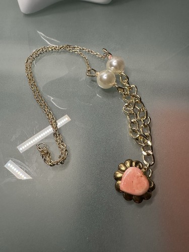 Collana con ciondolo - ciondolo, corallo
