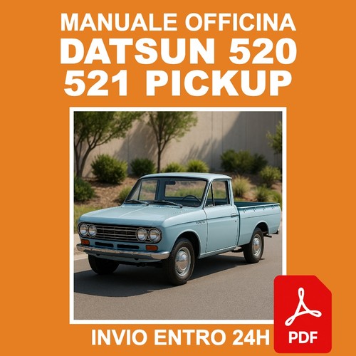 Manuale officina datsun 520 - officina,
